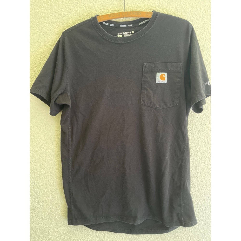 Carhartt Men’s Relaxed Fit Black Tee Size Small
